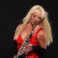 Saxophonist Kathrin mit Dinnermusik bei Gala-Dinner Hamburg
