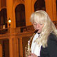 Saxophonistin Saxophonist mit Dinnermusik und Loungemusik auf Schloss Schönbrunn in Wien